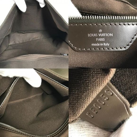 Louis Vuitton Shoulder Bag Victor M30148 Taiga Leather Grizzly Brown - Picture 9 of 9